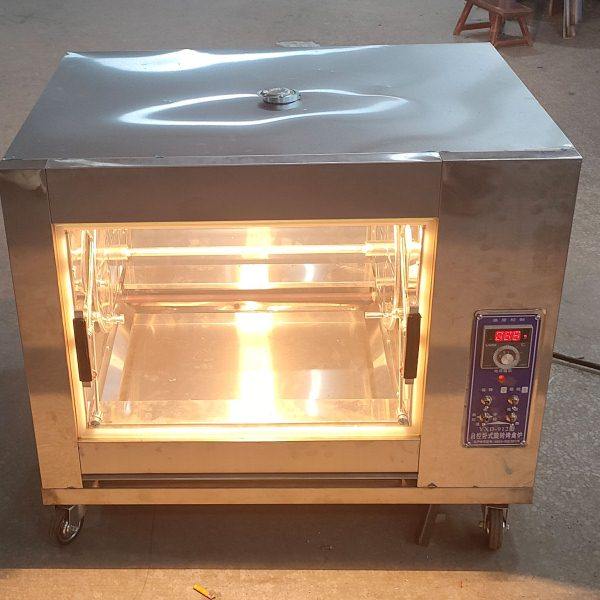 控温旋转电热烤地瓜机器烤玉米红薯机土豆专用烤鸡架炉烤鸡炉商用