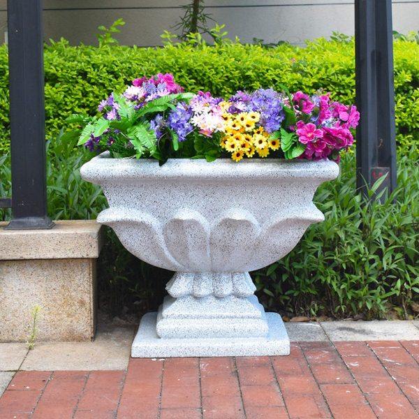 欧式花盆摆件玻璃钢花盆别墅户外花钵花坛现简约小区装饰品花箱,家居饰品,户外/庭院摆件,淘宝优惠券,粉丝福利购,淘宝优惠卷