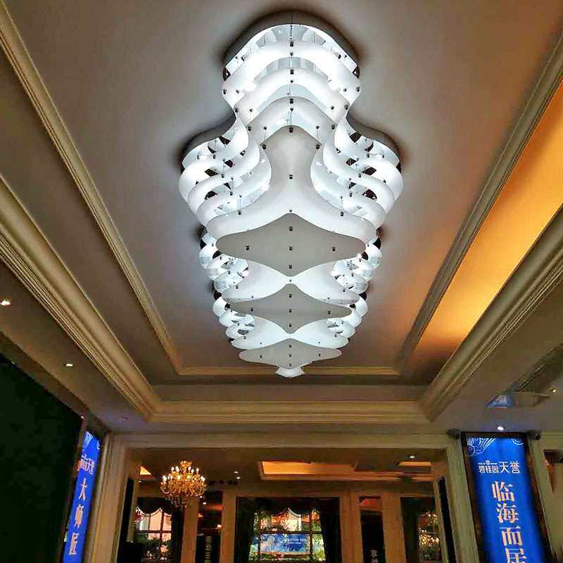 现代简约客厅灯大型酒店灯具售楼部ktv创意艺术个性吸顶灯造型灯