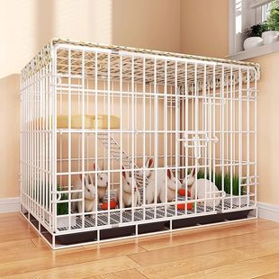 家养兔子专用笼子兔家用大号室内别墅自动清粪侏儒兔荷兰猪兔窝兔