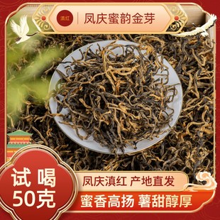 蜜香蜜甜 正宗云南凤庆高山红茶 滇红蜜韵金芽2025年春茶 老树