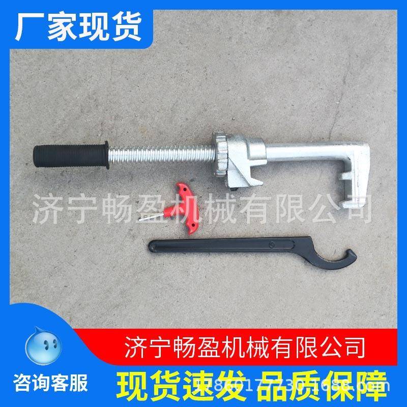 密贴型可动心斥离型简易钩锁器矿用轨道尖轨密贴道岔钩锁器