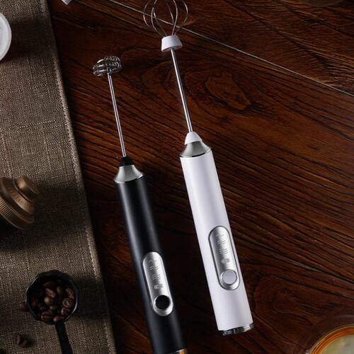 家用打奶器打发咖啡奶泡器电动牛奶起泡器搅拌棒手持打奶器打奶机