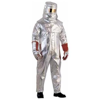 代尔塔高温防护服隔热服防金属喷溅连体服402012