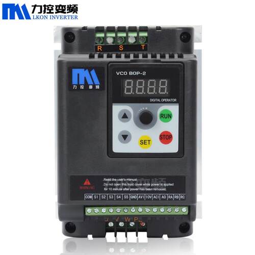 变频器1.5kw 380v 三相电机调速器传送带快递分拣线风机水泵通用