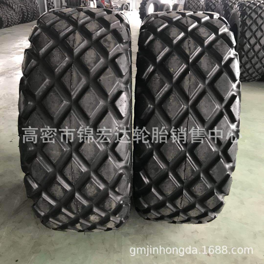 压路机矿用轮胎1800-24 20.5-25工程机械菠萝花纹轮胎23.1-26
