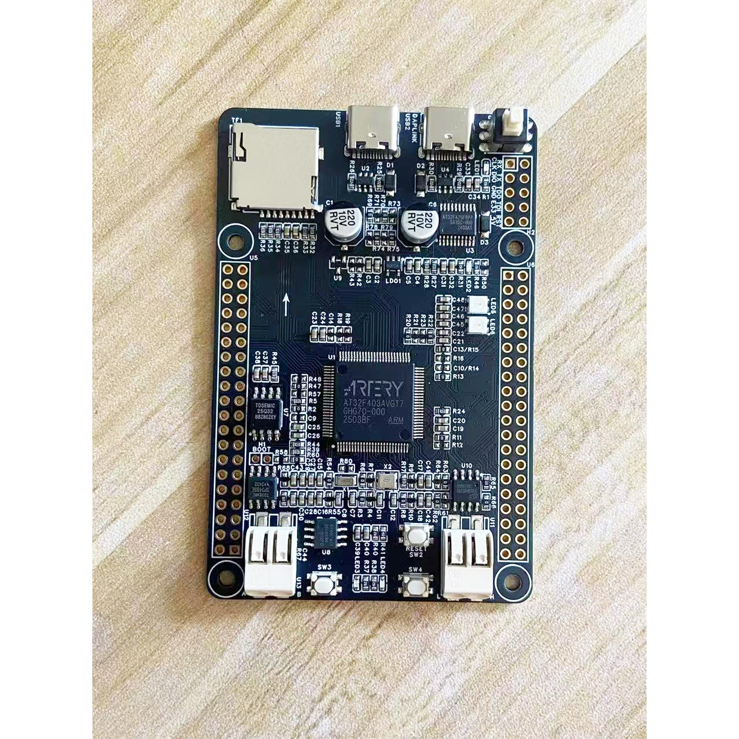 Stm32F103 F407 H750 At32F435 403A Py32开发板臂核心学习板