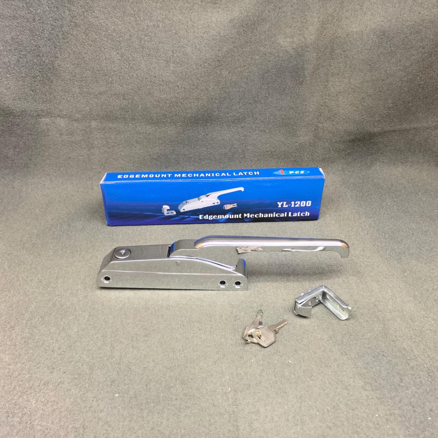 玉龙雪柜冷库门把手厨房冰箱冷柜烤箱门锁冷藏门拉手YL-1200 弧形