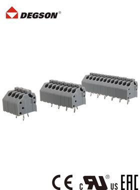 DEGSON高正高松DG250-3.5弹簧式免螺丝PCB接线端子KF250/PTSA 1,5