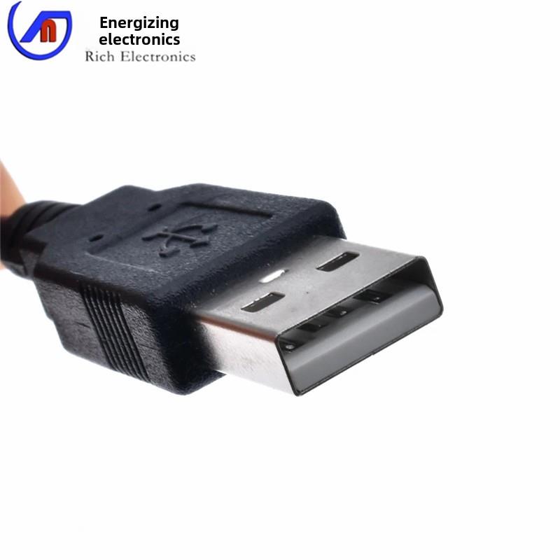 USB转DC5.5*2.1MM 电源线 路由器 风扇 单片机系统供电线DC005