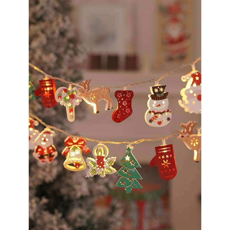 新款LED圣诞老人雪人灯串拐杖圣诞树灯串袜子雪花装饰灯USB圣诞灯,节庆用品/礼品,装饰灯,淘宝优惠券,粉丝福利购,淘宝优惠卷