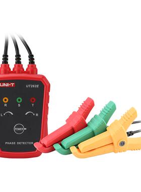 Unilide Ut262E非接触式光电检测器高精度数字相序计三相交流鉴相