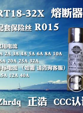 正品正浩 RT18-32 RO15 R015 RT14 AM2 10*38 保险丝 熔芯 芯子