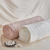 轻奢80支天丝棉大提花榨蚕丝被加厚保暖春秋冬被柔软舒适亲肤家用