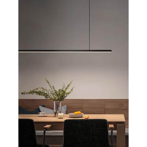 北欧极简餐厅吊灯轻奢现代简约设计师办公室长条吧台餐桌一字吊灯