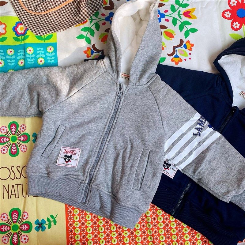 男童加厚加绒连帽外套 加厚绒双层拉链连帽外套,童装/婴儿装/亲子装,普通外套,淘宝优惠券,粉丝福利购,淘宝优惠卷