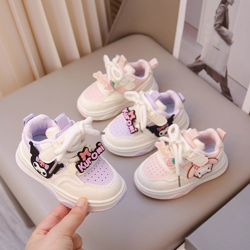 库洛米女童鞋子2025春秋新款儿童软底休闲鞋中小童百搭运动鞋板鞋,童鞋/婴儿鞋/亲子鞋,板鞋,淘宝优惠券,粉丝福利购,淘宝优惠卷