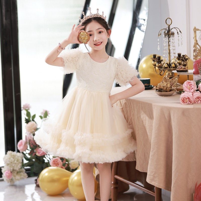 女童洋气公主裙小女孩六一主持人儿童礼服高端花童婚礼婚纱蓬蓬裙,童装/婴儿装/亲子装,儿童礼服,淘宝优惠券,粉丝福利购,淘宝优惠卷