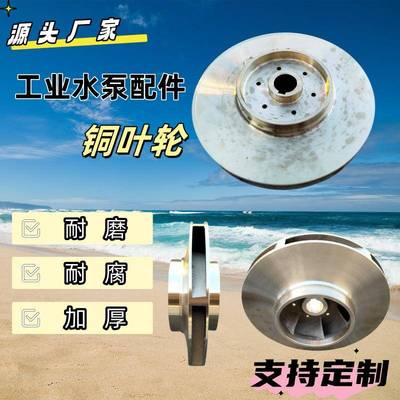 水泵不锈钢铜配件大全叶轮平衡盘平衡环轴套管道泵离心泵油泵循环