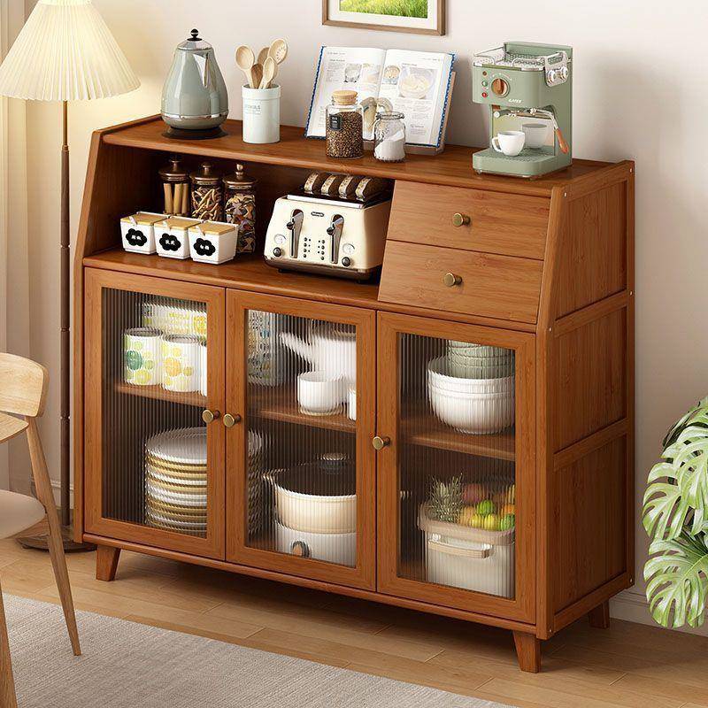 茶水柜餐边柜置物柜现代简约厨房柜子储物柜客厅靠墙收纳柜置物架