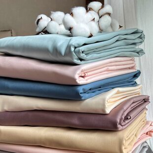 全棉床笠定制100S新疆棉贡缎榻榻米床单尺寸定做单被套床品四件套