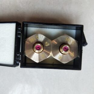 线切割配件中走丝眼膜瑞均机水嘴导丝嘴钻石水嘴0.192眼膜0.195