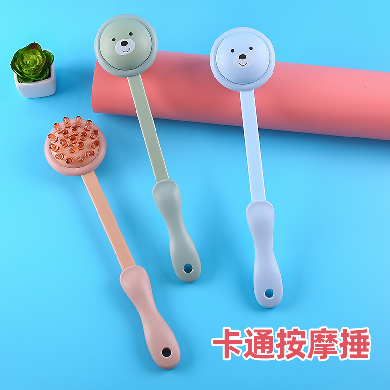 按摩锤敲打棒家用经络拍打拍痧板卡通H办公室拍砂掌痧捶背器全身