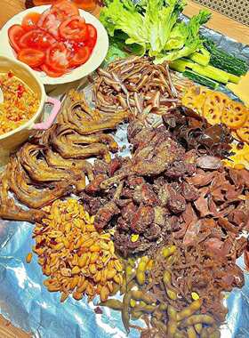 过年聚餐聚会牛皮纸一次性桌布食品级加厚食物专用隔油海鲜烧烤纸