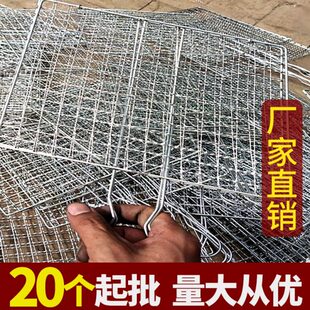 烧烤夹板网夹烤鱼夹子烤肉架韭菜夹网烤网夹专用工具用品拍子材料