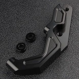 大辐射卡钳座100锁点电摩改装三代/四代目劲战标配前叉刹车转接码