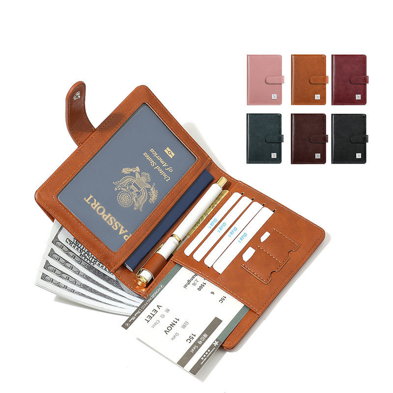 2026新款防盗刷RFID旅行护照夹保护套多卡位证件收纳护照包钱包,箱包皮具/热销女包/男包,证件包,淘宝优惠券,粉丝福利购,淘宝优惠卷