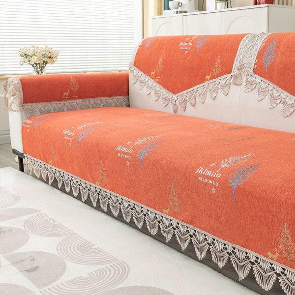 四季通用雪尼尔欧式奢华防滑定制沙发垫秋冬季加厚沙发套全包