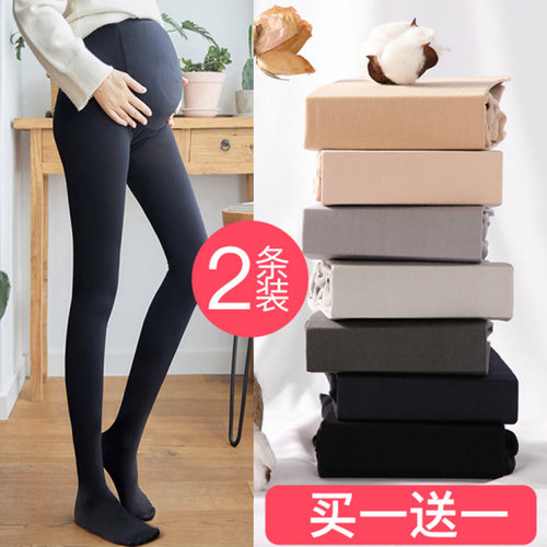 孕妇打底裤春秋款秋冬款外穿冬加绒加厚打底袜连裤袜丝袜光腿神器