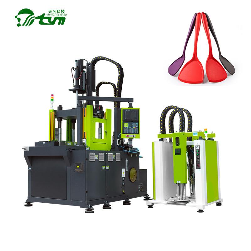 液态硅胶蛋糕模注射成型机厂家定制大吨位硅胶厨具模型生产设备