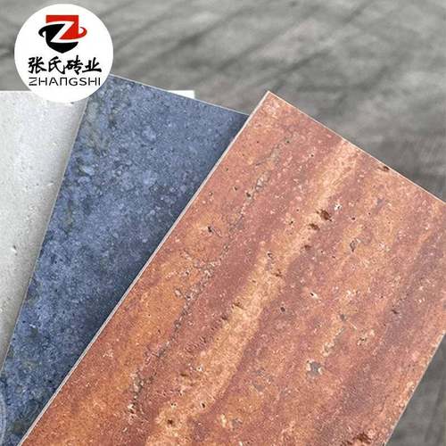 复古罗马真洞石瓷砖600x1200模具面全瓷艺术墙砖别墅民宿工程墙砖