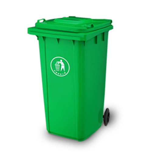 加厚240l垃圾桶 工业户外大号长方形有盖密封ljt环卫垃圾桶带轮子