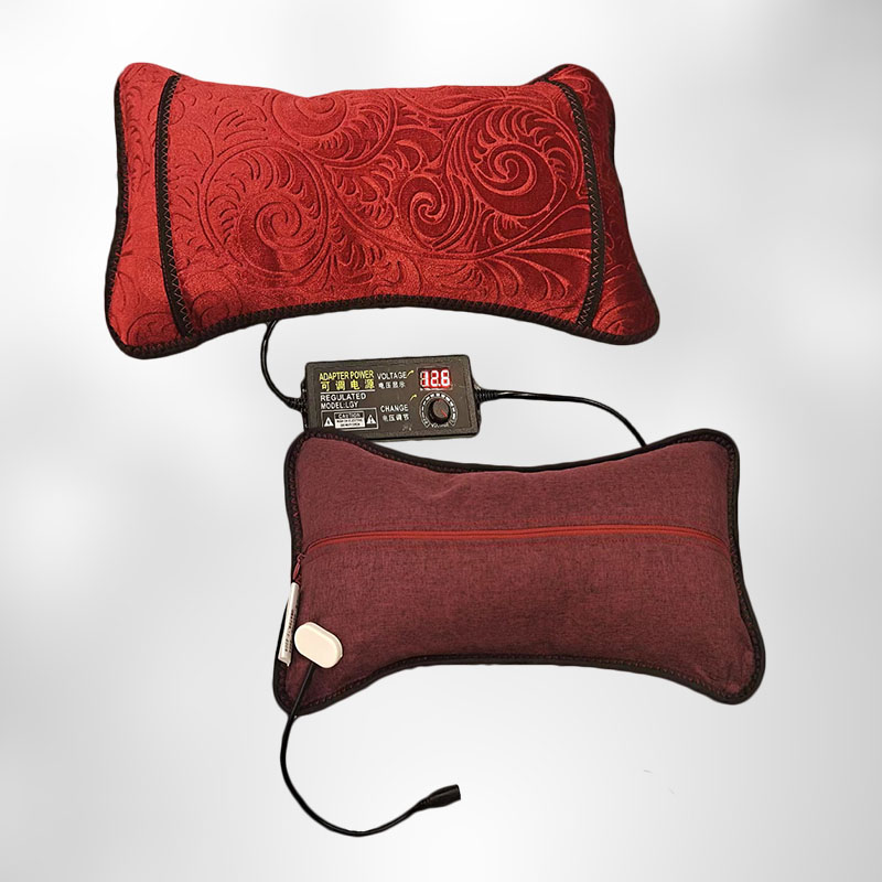 12v低压枕头电磁热敷牵引颈A椎原始点温敷枕骨下沿旋晕偏福音