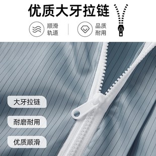 打磨防尘服分体连帽连体工作罩衣男女士工业粉尘钻孔装修防护专用