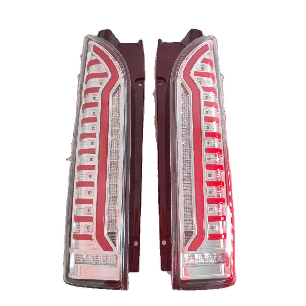 适用于05-18年丰田海狮HIACE200系改装LED尾灯刹车灯流水转向灯