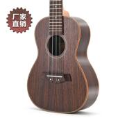 23寸全玫瑰木尤克里里ukulele乌克丽丽四弦琴小吉他直销