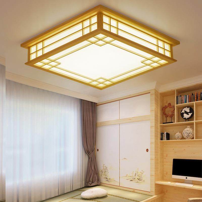 日式吸顶灯卧室灯原木榻榻米led客厅灯简约实木餐厅书房和室灯具,特色手工艺,其他特色工艺品,淘宝优惠券,粉丝福利购,淘宝优惠卷