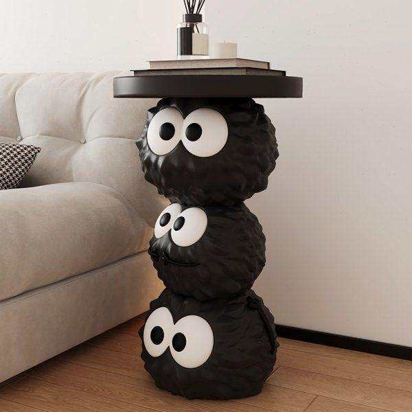 煤球客厅大型落地摆件轻奢电视柜沙发边几床头柜家居饰品乔迁礼物,家居饰品,落地摆件,淘宝优惠券,粉丝福利购,淘宝优惠卷