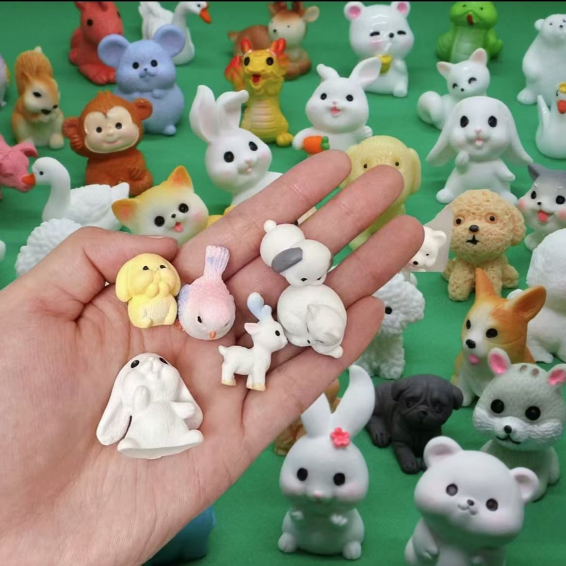 萌趣动物盲袋迷你拆拆乐玩具奖励幼儿园创意六一儿童节礼物小摆件