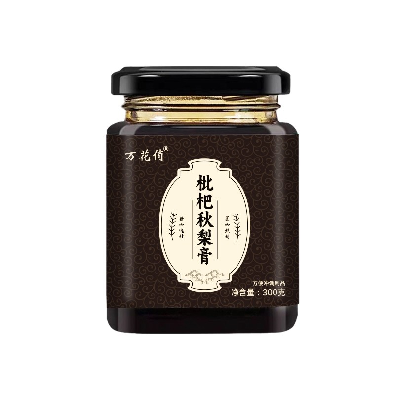 秋梨膏 梨膏汁熬制膏滋清润呵秋冬搭配润喉贡菜甘甜300g