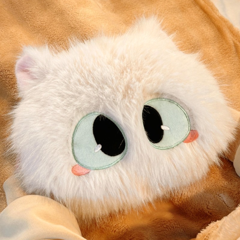 可爱猫咪暖手宝学生毛绒电暖宝充电式防爆暖水袋冬季送女生热水袋