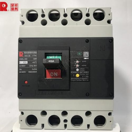 常熟开关CM3L-400系列带漏电塑壳断路器三级四级225A250A315~400A
