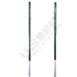 恰好时TY-003铝合金直插式羽毛球柱是预埋式羽毛球网架柱子送网