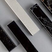 浴室挡水条大理石卫生间挡水加高石基淋浴房隔断干湿分离预埋石材