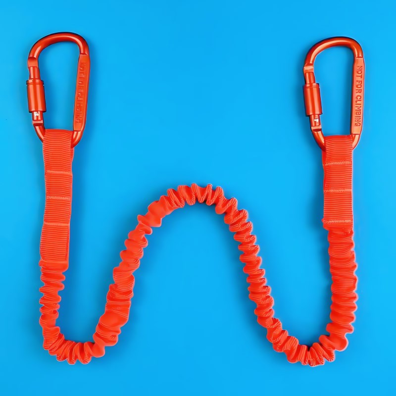 防坠绳弹簧伸缩绳小工具电钻扳手电动工具高空作业X失手绳弹力绳