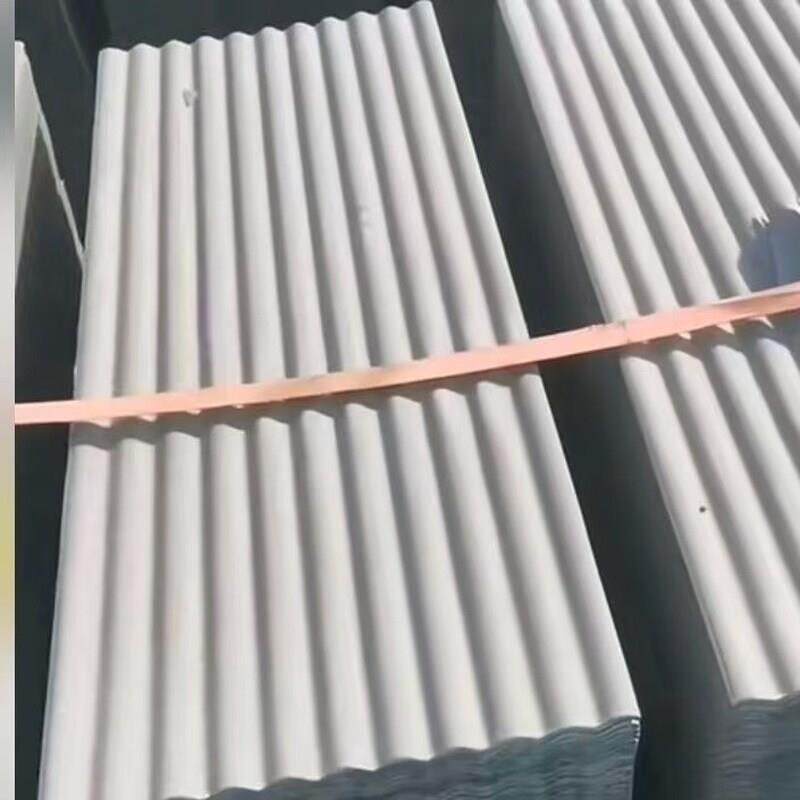 石棉瓦水塔加厚瓦石棉瓦实惠老式顶老式建筑围栏棉瓦隔热猪棚屋顶图片